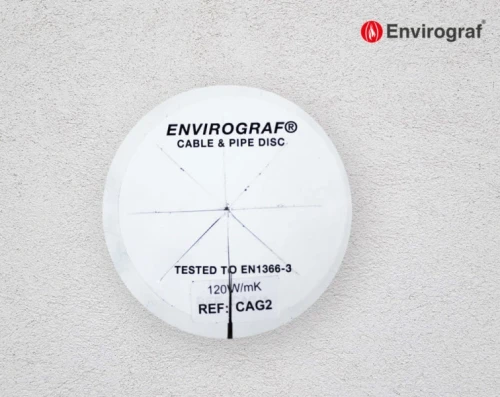 Cable & Pipe Intumescent Discs