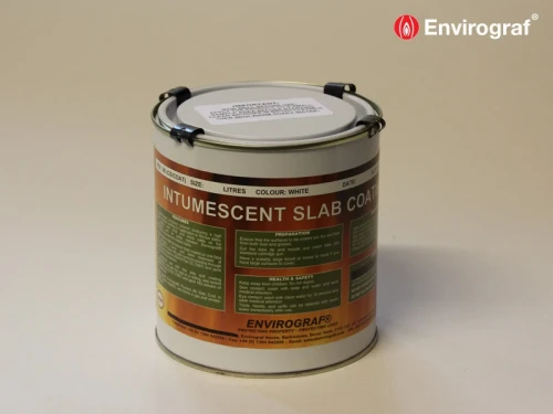 Envirograf Fireproof coating for slabs