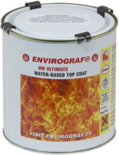 Envirograf HW ULTRA WHITE Top Coat Intumescent Paint